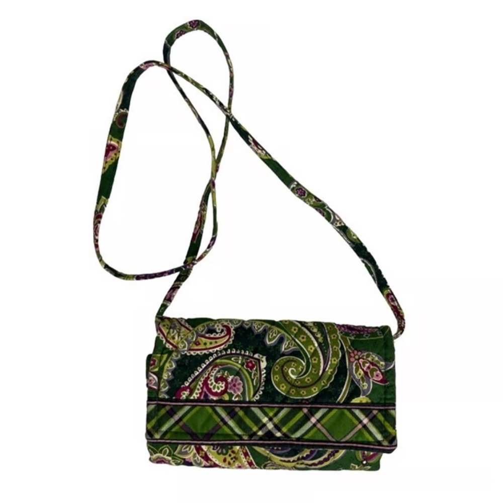 NWOT Vera Bradley Trifold Wallet With Removable Strap. MSRP $42